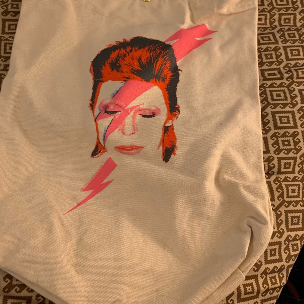 David Bowie tote bag